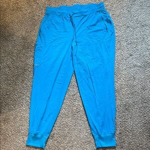 Skechers slip ins Bright Blue Jogger Scrub pants